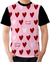 Camiseta Camisa Ads Coração Vermelho Amor Dia dos Namorados 3