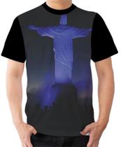 Camiseta Camisa Ads Cristo Redentor Rio de Janeiro 3 - Fabriqueta