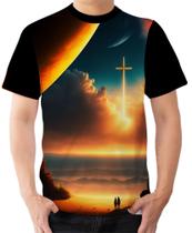 Camiseta Camisa Ads Cruz Ressurreição Fé Jesus Cristo 3