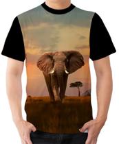 Camiseta camisa Ads Elefante Mamute África Animais 2