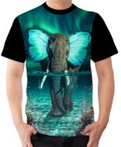 Camiseta camisa Ads Elefante Mamute África Animais 5