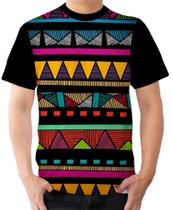 Camiseta Camisa Ads Estampa Africana Malha Africana Colorida 13 - Fabriqueta