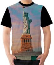 Camiseta Camisa Ads Estátua da Liberdade Nova Iorque 1
