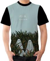 Camiseta Camisa Ads fantasma ghost susto Halloween 3