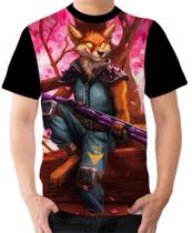 Camiseta Camisa Ads Foxy Man Raposa Skin Fortnite