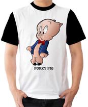 Camiseta camisa Ads gaguinho looney Tunes porquinho 1