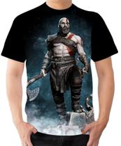 Camiseta camisa Ads god of war kratos mitologia grega 3