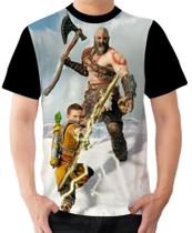 Camiseta camisa Ads god of war kratos mitologia grega 4