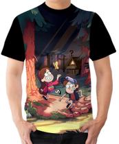 Camiseta Camisa Ads Gravity falls Mabel Dipper 1