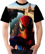 Camiseta Camisa Ads Homem Aranha Spider Man Miranha Filme 1