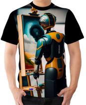 Camiseta Camisa Ads Inteligência Artificial Robô Máquina 2