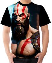 Camiseta Camisa Ads Kratos Mitologia Grega Jogo God of war 3