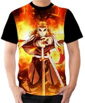 Camiseta camisa Ads Kyojuro Rengoku Kimetsu no yaiba 9