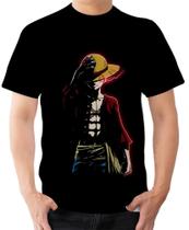 Camiseta Camisa Ads Luffy one piece anime pirata