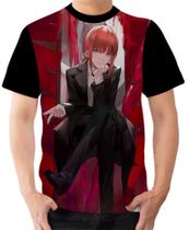 Camiseta Camisa Ads Makima Chainsaw man Anime