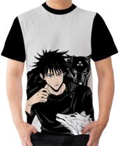 Camiseta Camisa Ads Megumi Fushiguro Jujutsu Kaisen Anime 5