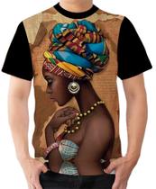Camiseta Camisa Ads Mulher Afrodescendente Consciência Negra - Fabriqueta