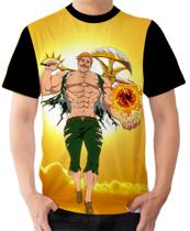 Camiseta Camisa Ads Nanatsu no taizai Anime Escanor Orgulho 2