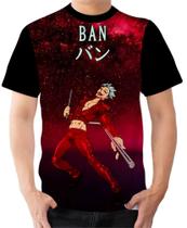 Camiseta Camisa Ads Nanatsu no taizai sete pecados Ban Ganância 2