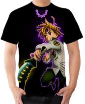 Camiseta Camisa Ads Nanatsu no Taizai Sete Pecados Meliodas Ira 1