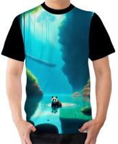 Camiseta Camisa Ads Panda Fofinho Natureza Bambu