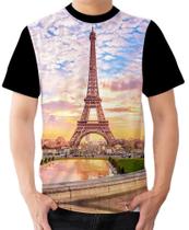 Camiseta Camisa Ads Paris Torre Eiffel França 2