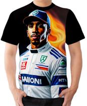 Camiseta Camisa Ads Piloto Fórmula 1 Lewis Hamilton 2 - Fabriqueta