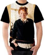 Camiseta Camisa Ads Ron Weasley Grifinória Harry Potter 4 - Fabriqueta