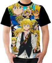 Camiseta Camisa Ads Sete Pecados Capitais Meliodas Ira Anime