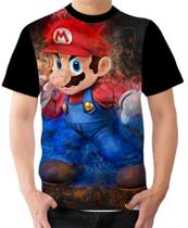 Camiseta Camisa Ads Super Mario Luigi Mario boss 5 - Fabriqueta