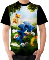 Camiseta Camisa Ads Tails Sonic the Hedgehog 2