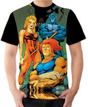 Camiseta Camisa Ads Thundercats Lion-O Cheetara 2