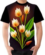 Camiseta Camisa Ads Tulipa Flor Néctar Planta 1