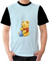 Camiseta Camisa Ads Ursinho Pooh Bebê Fofinho Pote de Mel 2