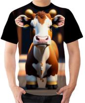 Camiseta Camisa Ads Vaca Filhote Vaca Fofa