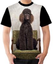 Camiseta Camisa AdsPoodle Marrom Cachorro Raça 1