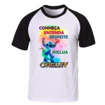 Camiseta camisa adulto autista espectro autismo tdah
