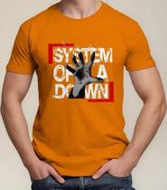 Camiseta Camisa Adulto Feminina Masculina Algodão Banda de Rock System Of a Dow n MD2
