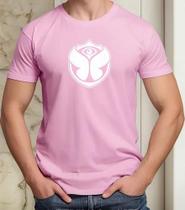 Camiseta Camisa Adulto Feminina Masculina Algodão Festival de Música Tomorrowlan d