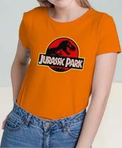 Camiseta Camisa Adulto Feminina Masculina Algodão Filme Dinossauros Juras sic Park MD3