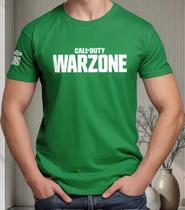 Camiseta Camisa Adulto Feminina Masculina Algodão Gamer Jogo Call of Dut y Warzon e MD2