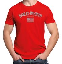 Camiseta Camisa Adulto Feminina Masculina Algodão Harley Davidson MD2