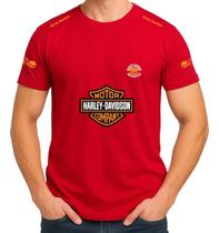 Camiseta Camisa Adulto Feminina Masculina Algodão Harley Davidson MD3