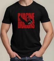 Camiseta Camisa Adulto Masculina Feminina Algodão Banda Pop Rock Imagine Dragon s MD2