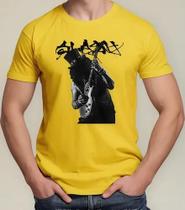 Camiseta Camisa Adulto Masculina Feminina Algodão De Rock Slash Guitarrista Guns N' Rose s