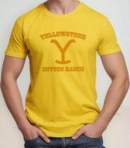 Camiseta Camisa Adulto Masculina Feminina Algodão Série Yellowston e Dutton Ranch MD1