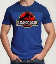 Camiseta Camisa Algodão Adulto Feminina Masculina Filme Dinossauros Juras sic Park MD3