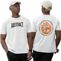 Camiseta Camisa Algodão Changing The World Fire Abstract