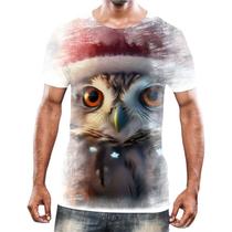 Camiseta Camisa Animais Corujas Misticas Aves Noturnas HD 27 Camiseta Camisa Animais Corujas Misticas Aves Noturnas HD 27