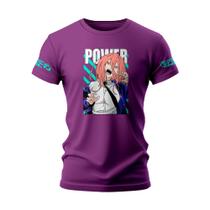 Camiseta Camisa Anime Desenho Chainsaw Man Power Ref: 25